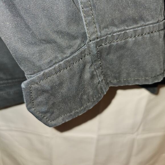 Madewell Stylish Women's Black Cotton Surplus‎ Field Jacket 3x - Picture 6 of 7